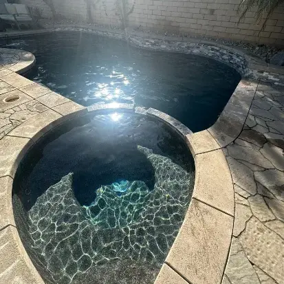 Recent pool job in Glendale, CA