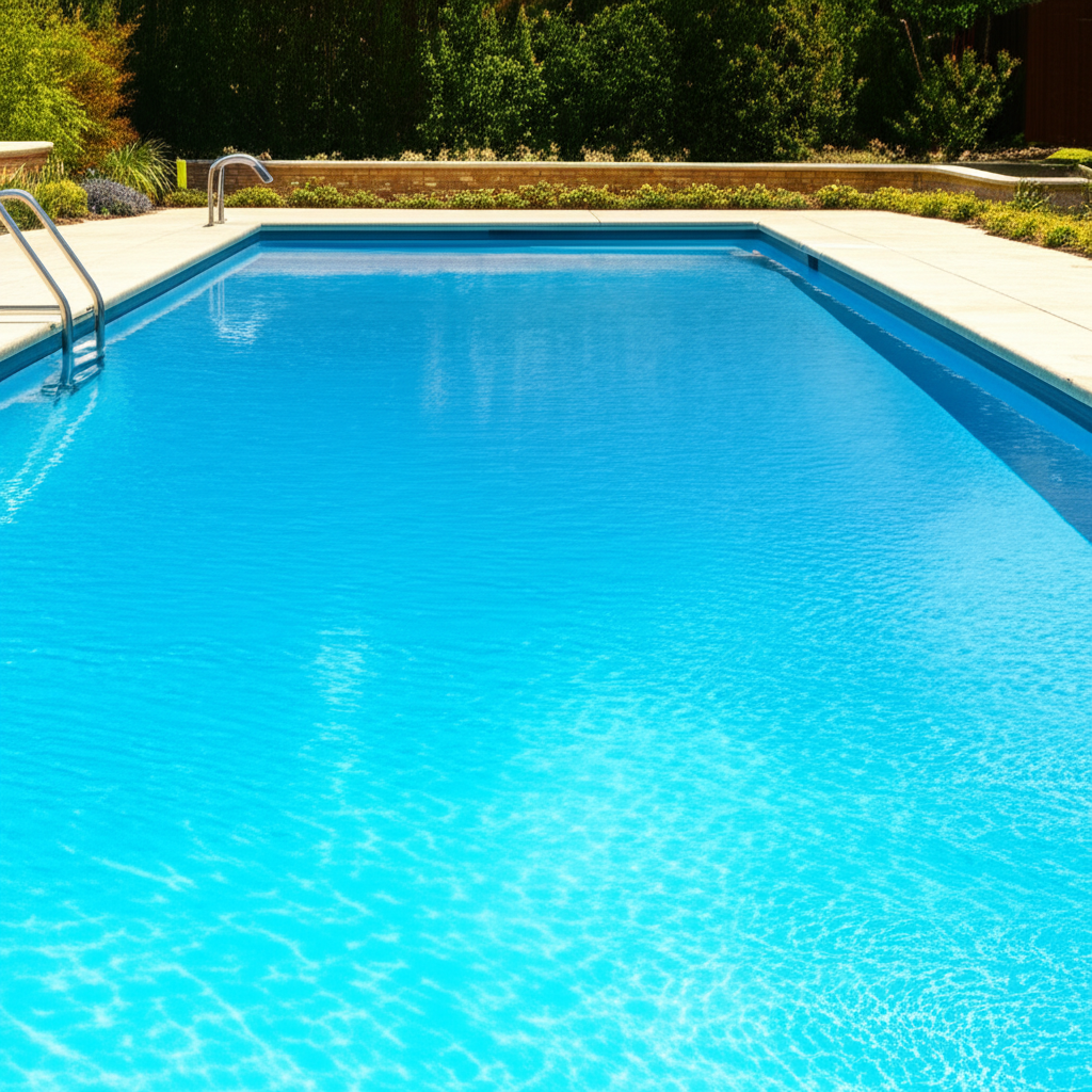 – Generate a high-quality, relevant image prompt for: Pool Deep Clean: Stunning Results, Effortless