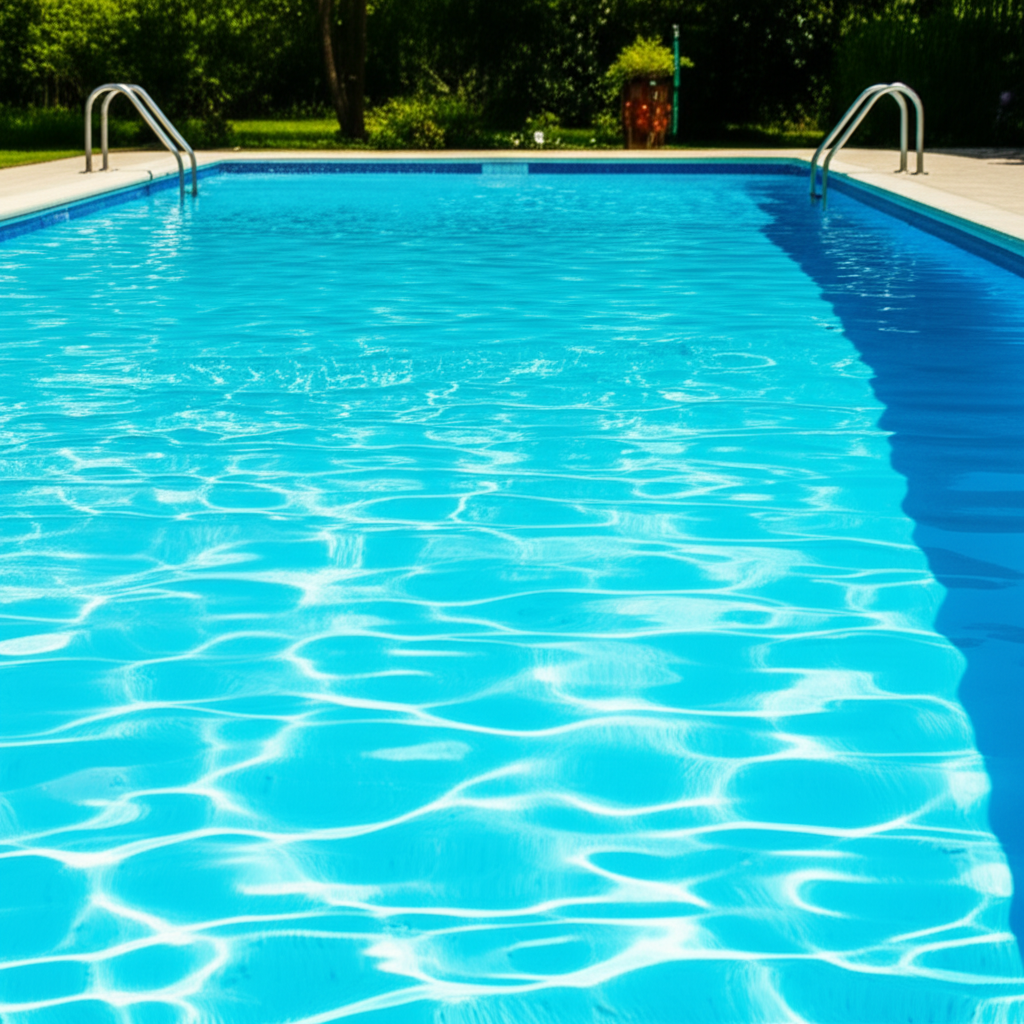 &ndash; Generate a high-quality, relevant image prompt for: Calcium Hardness: Achieve Crystal Clear Water