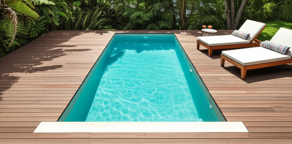 – Generate a high-quality, relevant image prompt for: Plunge Pool: Best Small Pool & Cocktail Pool