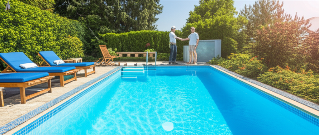 &ndash; Generate a high-quality, relevant image prompt for: Find Pool Contractor: Essential Tips for the B