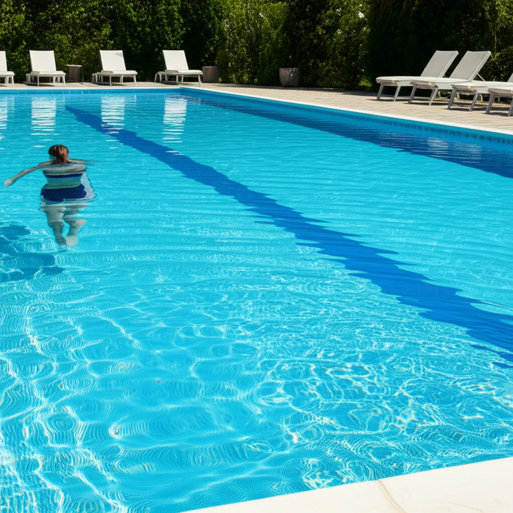 – Generate a high-quality, relevant image prompt for: Pool Depth Secrets: Choose Your Perfect Dive