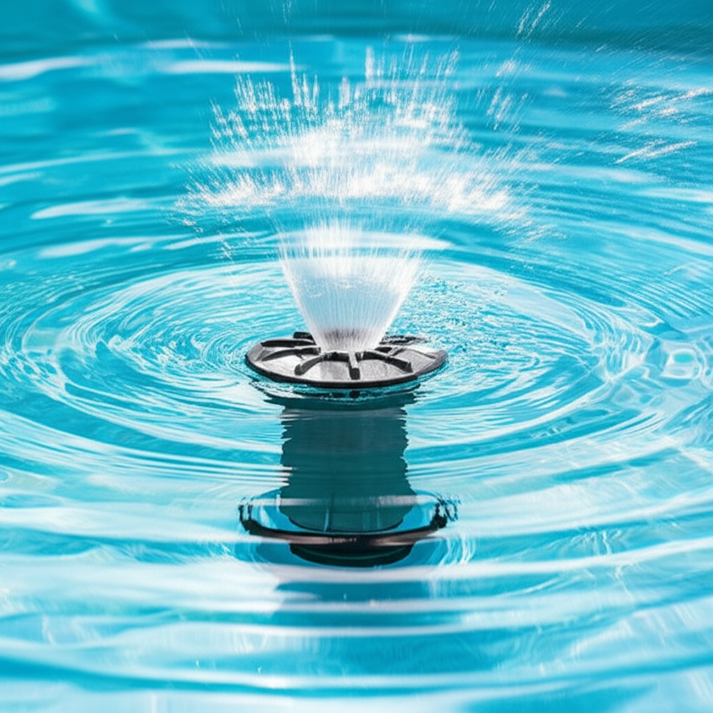 &ndash; Generate a high-quality, relevant image prompt for: Weak Jets: Effortlessly Boost Pool Circulation